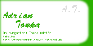 adrian tompa business card